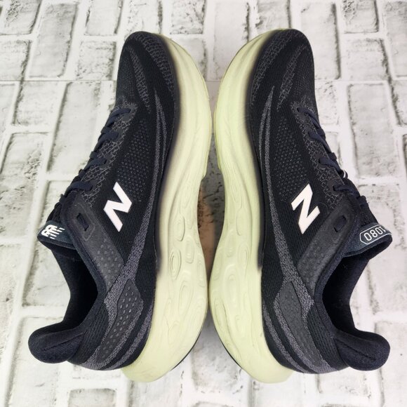 New Balance Fresh Foam 1080 v13 Men\'s Sz 14 D Black Green Athletic Running Shoes main image 9